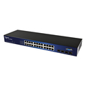 Network Switch 24+4P Allnet ALL-SG8428M M