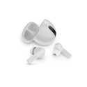 Philips TAT2520WT In-ear Bluetooth Handsfree Ακουστικά με Αντοχή στον Ιδρώτα και Θήκη Φόρτισης Λευκά