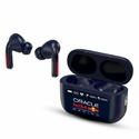 Red Bull Racing Nitro In-ear Bluetooth Handsfree Ακουστικά με Θήκη Φόρτισης Μπλε