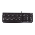 Keyboard Logitech K120 USB Black Spanish Qwerty