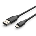 CABLETIME Micro USB to USB Cable CT-C165-05G 2.4A 480Mbps 0.25m Black