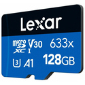 Κάρτα Μνήμης microSDXC 128GB Lexar High-Performance 633x UHS-I C10 A1 V30 U3
