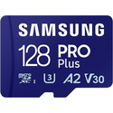 Κάρτα Μνήμης microSDXC 128GB Samsung Pro PLUS UHS-I U3 [Write 130MB/s Read 180MB/s] 2023