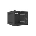 Καμπίνα Δικτύου Lanberg Wall-Mounted 10" 4U 280X310 Black Glass Door