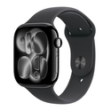 Smartwach Apple Watch Series 11 GPS 46mm Jet Black Aluminum / Black Sport Band - S/M