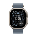 Smartwach Apple Watch Ultra 3 GPS + Cellular 49mm Natural Titanium / Anchor Blue Ocean Band