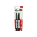 Μαρκαδόροι Sharpie Marker Twin Tip Black blister of 2