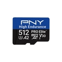 Κάρτα Μνήμης MicroSD XC 512GB PNY Pro Elite High Endurance
