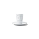 Κούπα FiftyEight Espresso Mug with handle 80ml - Funny White
