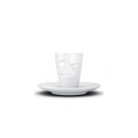 Κούπα FiftyEight Espresso Mug with handle 80ml - Mischievous White