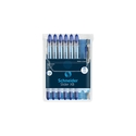 Στυλό Schneider Ballpoint Slider Basic XB Rave 6-piece Blue