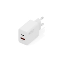Φορτιστής Digitus USB 20W, 1x USB-C, 1x USB-A White