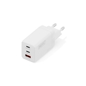 Φορτιστής Digitus USB GaN 67W, 2x USB-C, 1x USB-A White