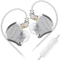 KZ In Ear Monitor Earphones ZSN Pro 2 Silver With Mic