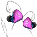 KZ In Ear Monitor Earphones ZST X Purple With Mic