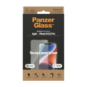 PanzerGlass Ultra-Wide Fit Antibacterial Full Face Tempered Glass Μαύρο (iPhone 17e / 16e / 14 / 13 / 13 Pro) 2783