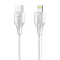 LDNIO Καλώδιο Lightning σε USB-C LC121I 30W PD 1m Λευκό
