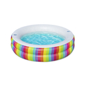 Bestway Children's Pool Rainbow 206 x 206 x 51 cm