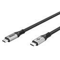 GOOBAY USB C Cable 74776 USB4 240W 80Gbps 16K 60Hz 1.5m Black