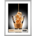 Κορνίζα τοίχου ZEP Basic silver 15x20 Aluminium Frame AL1S3