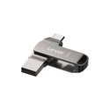 Lexar Jumpdrive 256GB USB 2.0 Stick με σύνδεση USB-C & USB-A Γκρι