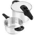 BRA Express Pressure Cooker Stainless Steel 4 L 6 L