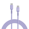 Καλώδιο USB-C σε USB-C Muvit for Change Λεβάντα 1,2 m