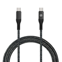 Καλώδιο USB-C σε USB-C Muvit for Change Μαύρο 1,2 m