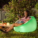 Inflatable Chair InnovaGoods Chight with Multicolor LED and Remote Control