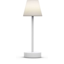 Φωτιστικό δαπέδου & επιτραπέζιο Newgarden Lola Slim 30 Battery Table Lamp White
