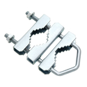 Masts Bases DM PROELECTRONICS Double Clamps