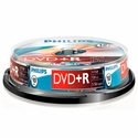 DVD+R 12cm Philips 1x10 DVD+R 4,7GB 16x SP
