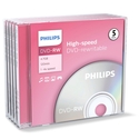 DVD-RW Philips 1x5 4,7GB 4x JC