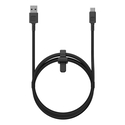 Xtorm USB 2.0 Cable USB-C male - USB-A Μαύρο 1.5m CX3051