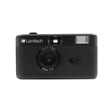 LAMTECH 35mm Reusable Film Camera with Flash Black