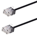 POWERTECH Network Cable Ultra Slim Cat 6A U UTP 1.5m Black