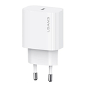 USAMS φορτιστής τοίχου CC226 USB C 20W λευκός