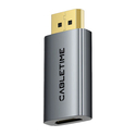 CABLETIME DisplayPort to HDMI Adapter 4K 60Hz Gray