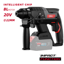DELI Cordless Rotary Hammer Drill DE-DC20-2 Brushless 20V 2J