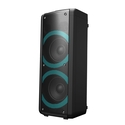 Συστήματα all-in-one Denver BPS-352 Bluetooth party speaker με USB, microSD, AUX, FM radio και 2 είσοδοι μικροφώνου, μαύρο