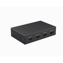 CABLEXPERT Audio Video Splitter 1x4 HDMI Splitter 4 Ports Black