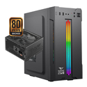 PC Case ALCATROZ Azzura Millenia Eco Pro II RGB Black with PSU