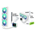 ASRock AIO Liquid CPU Cooler Challenger 360 Digital ARGB White