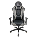 Gaming Chair Gembird PVC Leather Black Grey