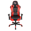 Gaming Chair Gembird PVC Leather with Pillows Black Red