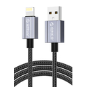 ORICO καλώδιο Lightning σε USB GQA12 2.4A 480Mbps 1m μαύρο
