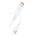KAKUSIGA καλώδιο Lightning σε USB KSC 805 λευκό 1m