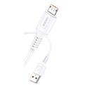 KAKUSIGA Micro USB to USB Cable KSC-805 2.4A 480Mbps 1m White