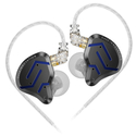 KZ ZSN Pro 2 In Ear Monitor Earphones Black Blue No Mic