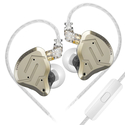 KZ KZ ZSN Pro 2 Gold With Mic In Ear Monitor Earphones